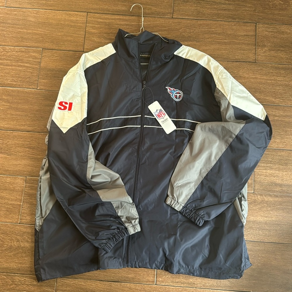 Tennessee Titans NFL Light-weight Jacket- *New with tags * Size XXL